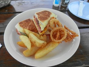 Todo es muy diferente allí, incluida la comida.