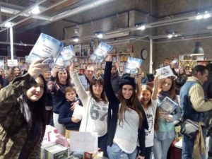 Las firmas de libros están siendo un éxito. En la imagen, Jerez.