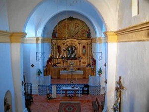 Interior de la Parroquia./Foto: castanodelrobledo.illisoft.net/