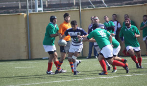 Imagen del partido de la primera vuelta celebrado en tierras hispalenses.