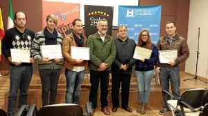 Entrega de diplomas del curso.