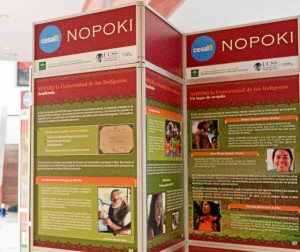 Exposición 'NOPOKI, educación de los pueblos indígenas'.