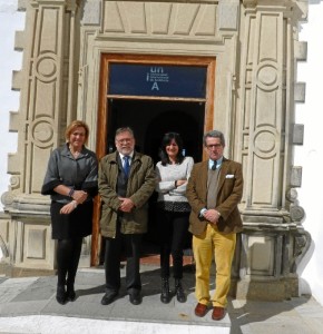 Visita de Antonio Ledo a la Unia.