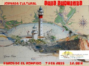 Cartel de la jornada cultural '6 sentidos'. 