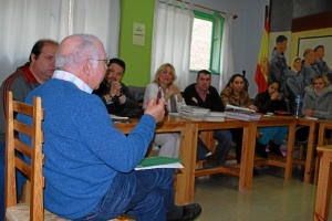 Mañana de lectura en el Club de Lectura Juan Cobos Wilkins del Centro Penitenciario de Huelva.