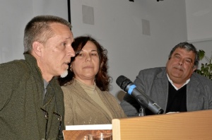 Diego Mesa, durante la presentación.