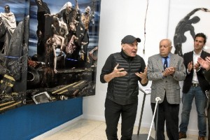 Inauguracion exposición del fotógrafo francés Gerard Rancinan. 