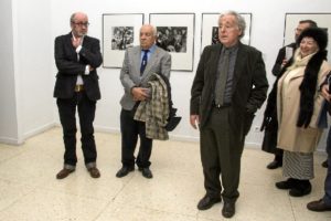 Apertura de la muestra de Larry Fink. 