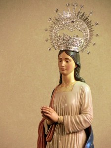 Imagen de la Inmaculada Concepción.