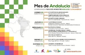 Programa de actividades del 'Mes de Andalucía' en Almonte. 