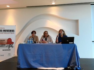 Maria Luisa Faneca, en el centro ha inaugurado las Jornadas .