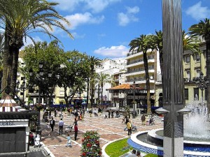 Plaza de las Monjas de Huelva.