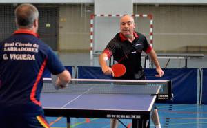 Debutó en el conjunto conservero el veterano Rafael García. / Foto: J. L. Rúa.