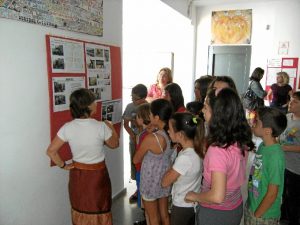 María Josefa Martín fue una de las creadoras del IES San Miguel. /Foto: colegiodejabugo.blogspot.com