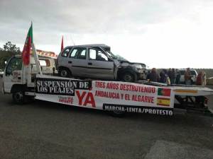 La protesta ha sido este sábado 7 de febrero.