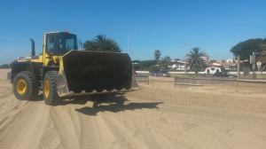 Reformas y mejoras en las playas de Ayamonte. 