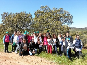 Foto de familia de los participantes.