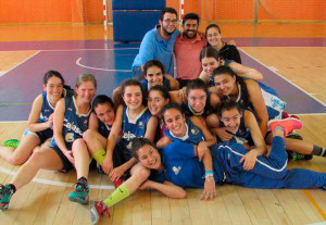 El equipo cadete femenino del Conquero, campeón provincial. / Foto: www.fabhuelva.org.