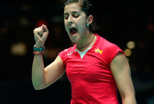 Carolina Marín, brillante finalista del Open de Hong Kong tras ganar a Yian Wang.