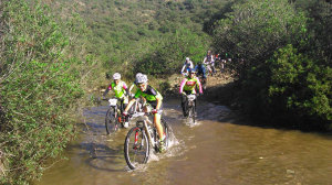 Aljaraque, punto de partida del Circuito de Cicloturismo BTT en 2015.