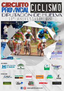 Cartel anunciador del Circuito de Cicloturismo de la Diputación.