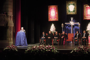 El Presidente del Consejo presentó al pregonero