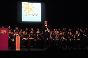 Manuel Jesús Montes actuó de maestro de ceremonia