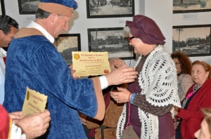 Entrega de diplomas.