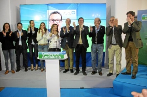 El PP Huelva comenzó su campaña electoral en Lepe.