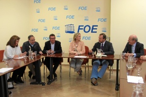 Encuentro con el Comité Ejecutivo de la Federación Onubense de Empresarios (FOE).