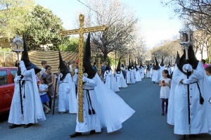 Cruz de guía de la Hermandad, enser característico de la cofradía