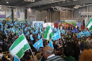 Acto del PP en San Juan del Puerto.