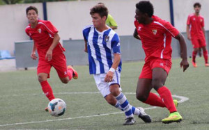 Manu Ramírez, joven valor de la cantera del Recre. / Foto: www.recreativohuelva.com.