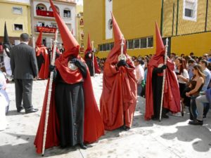 Una representación de la Hermandad de la Fe acompaña a la Cena en este Domingo de Ramos.