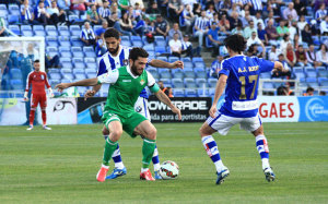 Pese a perder con el Betis, los albiazules están convencidos de que la permanencia es posible. / Foto: Josele Ruiz.