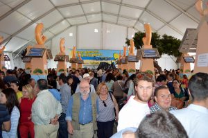 Última feria de la gamba en el año 2014. 