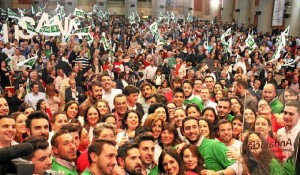 Acto de Susana Díaz en la Casa Colón.