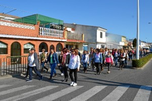 Peregrinación de las mujeres de Punta Umbría.