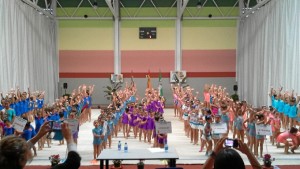 Torneo de gimnasia rítmica de Lucena del Puerto.