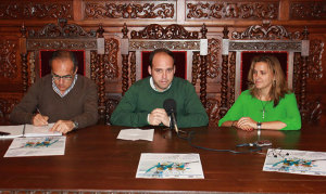 Un momento de la presentación del evento gimnástico en Ayamonte.