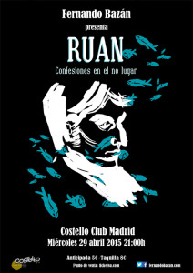 Fernando Bazán presenta 'Ruan' en Madrid.