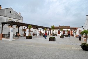 Plaza de Andalucía de Zalamea la Real.