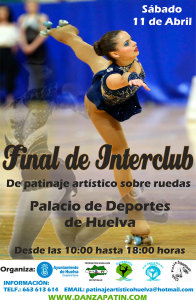 Cartel anunciador del torneo de patinaje de este sábado.