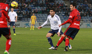 Dimas regresa a la convocatoria del Recre. / Foto: Josele Ruiz.