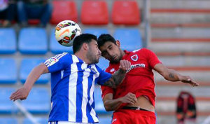 Braulio estuvo más activo que en partidos anteriores. / Foto: www.lfp.es.