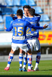 Pedro Ríos hizo un gol para enmarcar. / Foto: www.lfp.es.