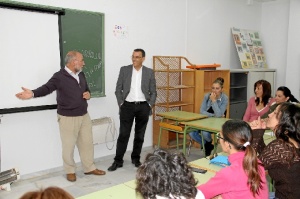 Visita de Caraballo a Valdocco.