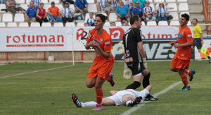 Un novel Fidel fue de los destacados en el último triunfo del Recre en Albacete en 2010. / Foto: G. A. Albacete.