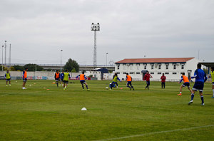 El Recre trata de encontrar fórmulas para no perder su Ciudad Deportiva. / Foto: Fran Rueda.