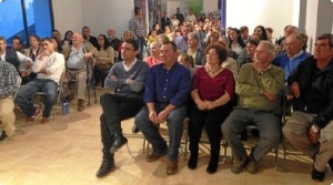 Acto de presentación del candidato a la Alcaldía de Villablanca.